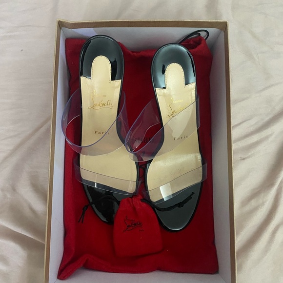 Christian Louboutin heels “Just nothing “ size 40 worn 1 time - Picture 2 of 4